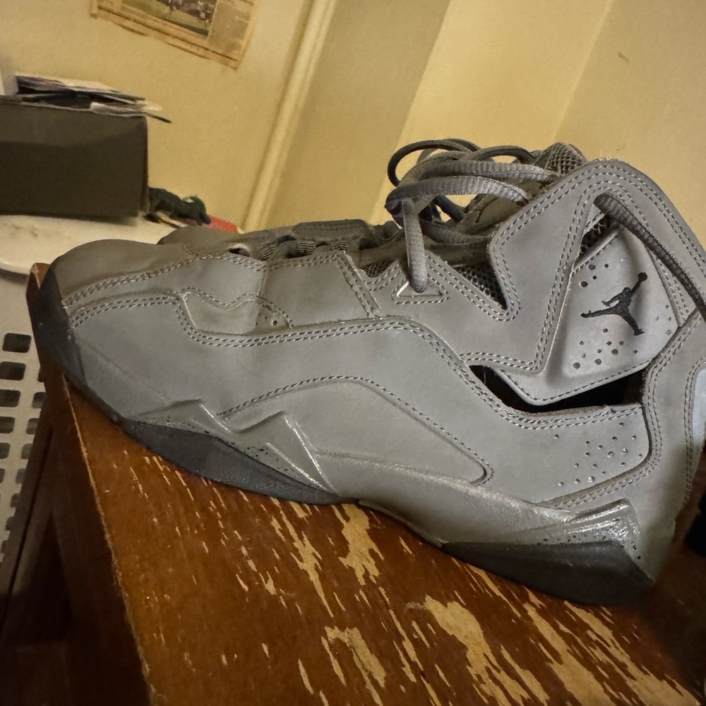 Jordan 7 Men's Gray true flight Basketball Shoes